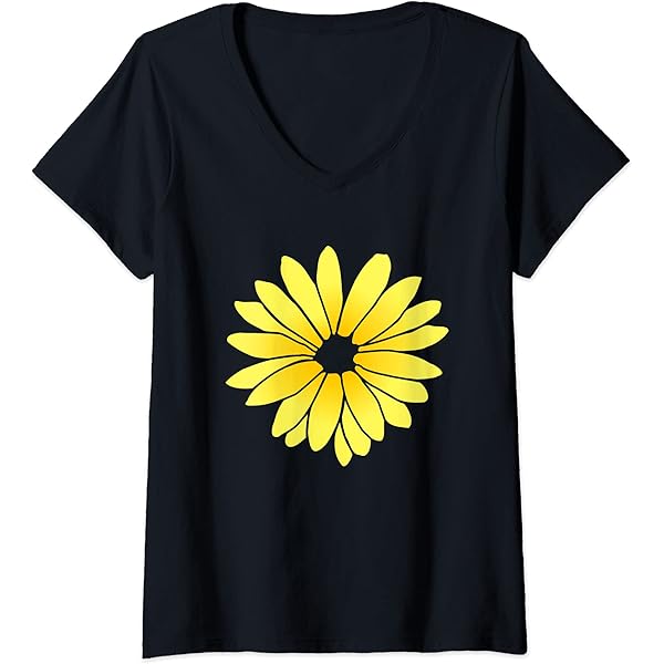 ★PISCESS★Smooth Flower T-shirt★Yellow★大人気★ Amazon.com: Yellow daisy flower T-Shirt : Clothing, Shoes